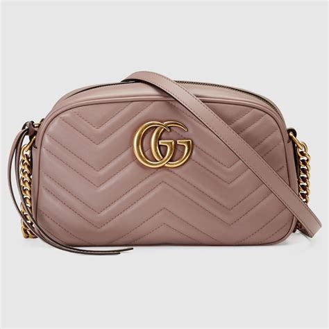 dusty pink leather gucci marmont zipper|gg marmont handbags.